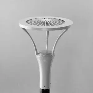 The K581 Cobra Strut is a contemporary style post top. This fixture is also Dark Sky Friendly.