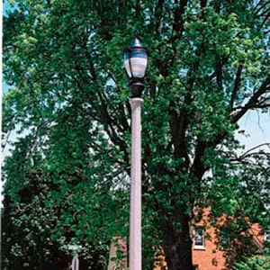 K424 Traditional - Sheridan A K424 Traditional fixture atop a Sheridan pole.