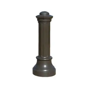 As a member of the Traditional family, this metal bollard is available in a variety of different powder coat colors and in both 'lit' and 'non-lit' options.