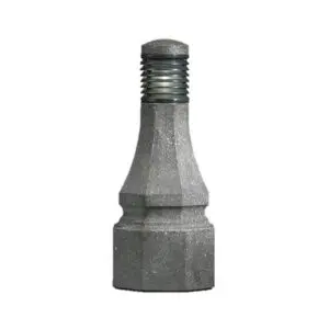 As a member of the Belmont family, this concrete bollard is available in a variety of different décor colors and in both 'lit' and 'non-lit' options.