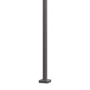 The Agility 5 is an aluminum pole with a square non-tapered cross section accompanied by a decorative base plate. Available in heights ranging from 10' - 16'.