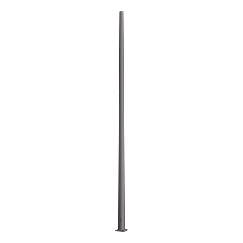 A roadway metal pole made from steel with a round tapered cross section and available in heights ranging from 19' - 28'.