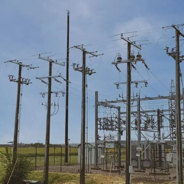 Case Study - City of Keosauqua Multiple spun concrete utility poles installed in the city of Keosauqua, Iowa.