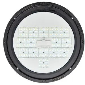 King Luminaire's P4 Large White Board LED optical system. This engine is compatible with select fixtures.