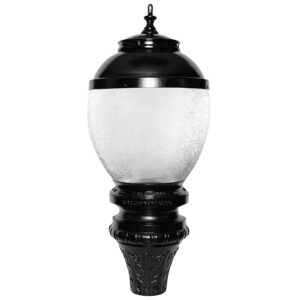 The K139 Wellington is an acorn style post top.