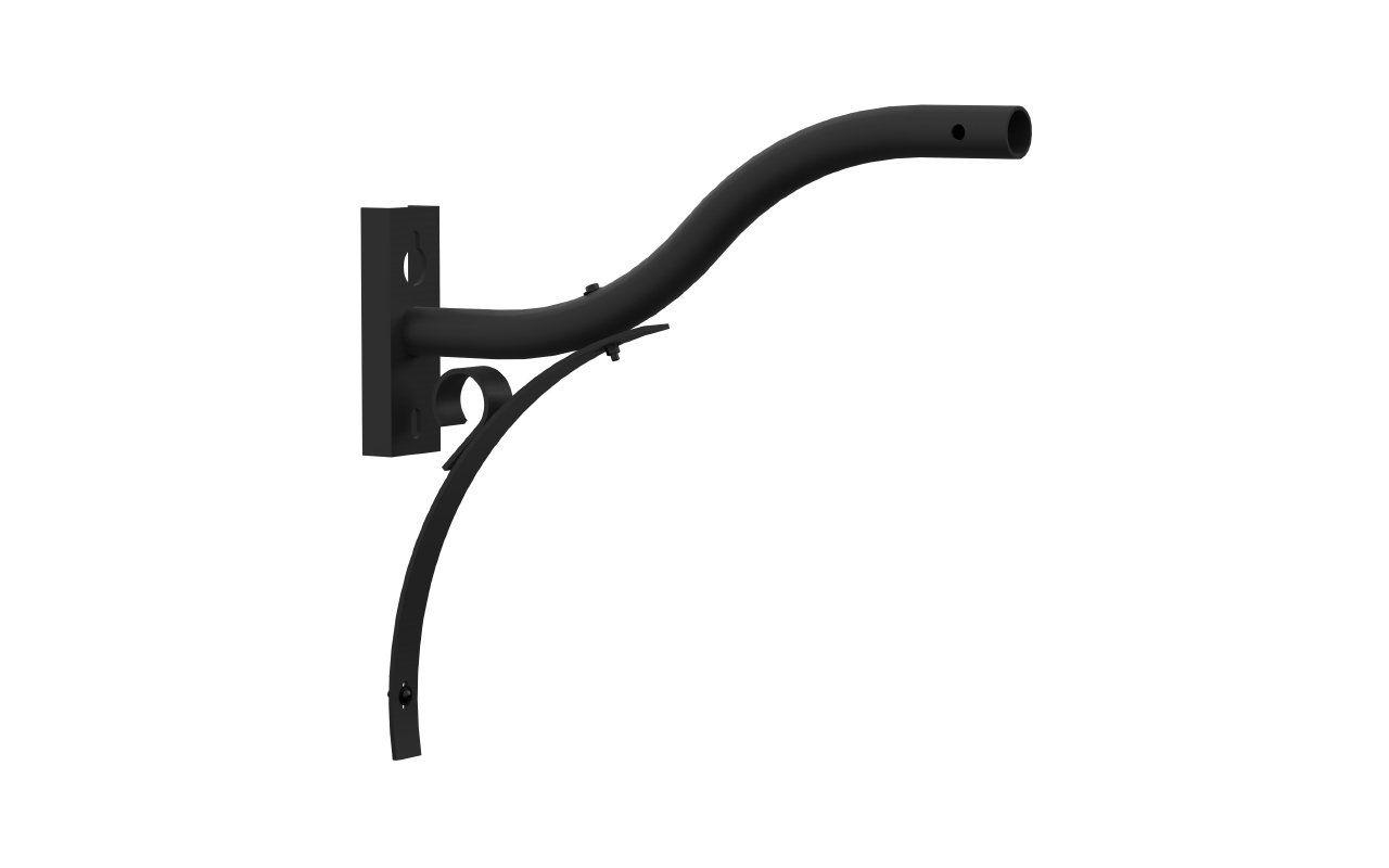 King Luminaire's KA40 Mini Scroll Arm with Decorative Scroll is a delicate and simple arm with a decorative scroll embellishment. Available in single or double arm configurations, the KA40 is an ideal solution for when space is limited.