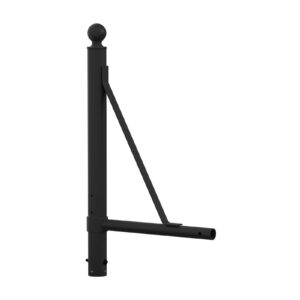 King Luminaire's KA54 Marina 3 is a decorative arm available in single or double arm quantities and multiple powder coat solutions.