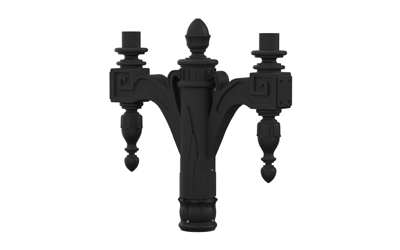 King Luminaire's KA63 Coshocton is a decorative arm with an eye catching design and exceptional details. Available in single or double arm configurations, the KA63 offers a stand-out solution with historical style.