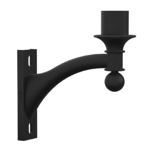 King Luminaire's KA69 Jefferson is a decorative arm available in single, double, triple, or quadruple arm quantities and multiple powder coat solutions.