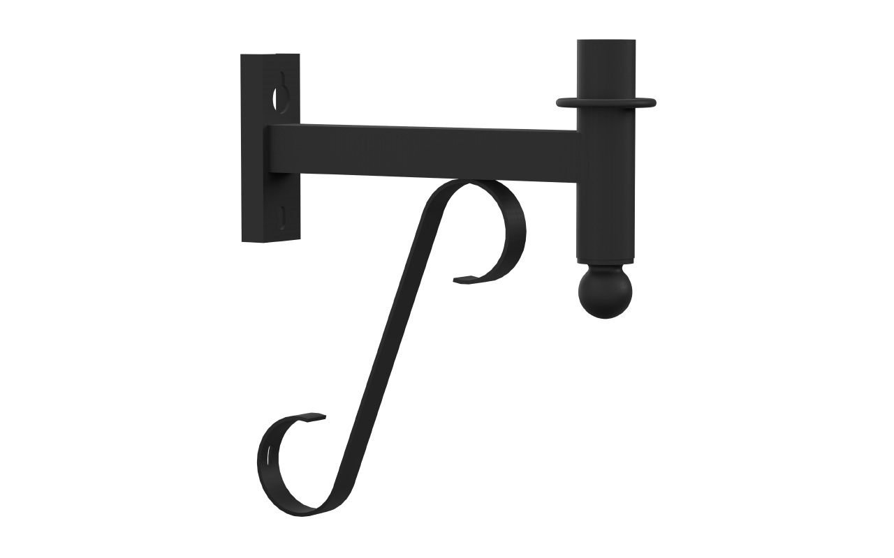 King Luminaire's KA90 Auburn Arm with Decorative Scroll features the classic, yet historical design you know and love. Available in single or double arm configurations, the KA90 provides an elegant option for your project's needs.