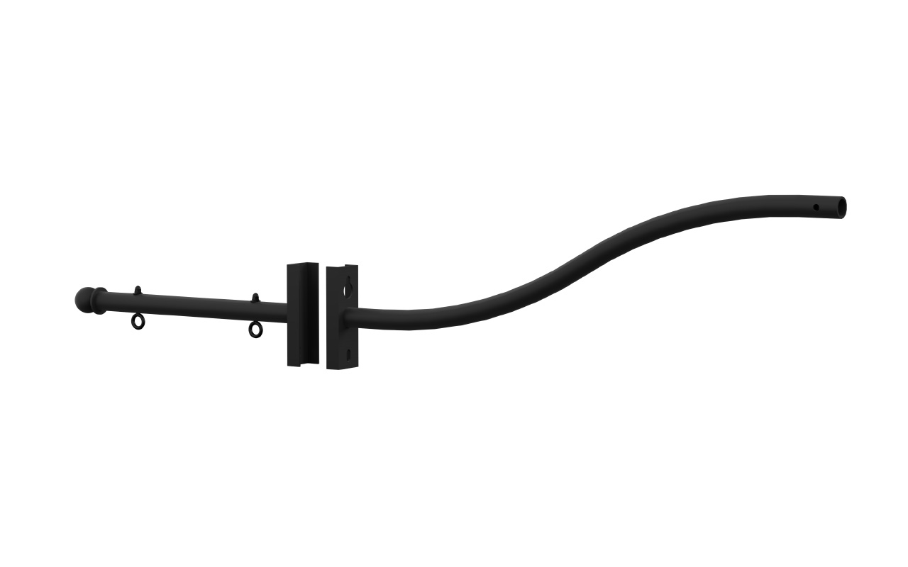 KA94 Bronte King Luminaire's KA94 Bronte is a decorative arm available in a single arm quantity, varying lengths, and multiple powder coat solutions.