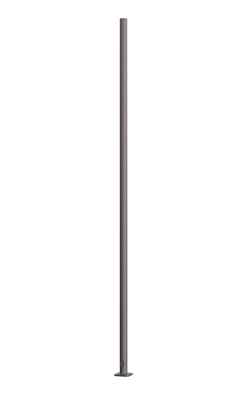 A roadway metal pole made from aluminum with a round non-tapered cross section and available in heights ranging from 19’ – 28’.