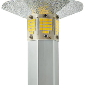 King Luminaire's T1 Wrapped Board LED optical system. This engine is compatible with select fixtures.