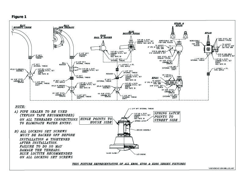 Figure 1 for Pendant Installation Instructions (K200.K700.K800)-01